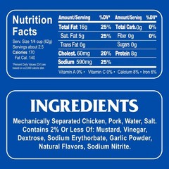 Armour Star Potted Meat, Ready to Eat Canned Meat, 8g Protein Per Serving, 5….