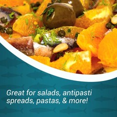 Anchovies Fillets in Olive Oil – Anchovy Fillets Rolled in Capers (3.18Oz, 3-…