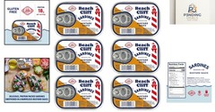 Wild Caught Sardines in Mustard Sauce – 16g Protein, Pack of 6 Cans