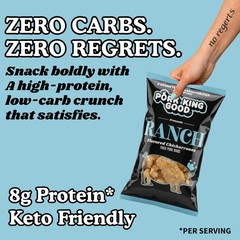 Ranch Pork Rinds Chicharrones 4 Pack Keto Snacks