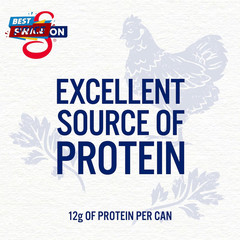 Swanson White Premium Chunk Canned Chicken Breast in Water, Fully Cooked Chicken