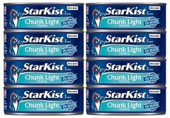 StarKist Chunk Light Tuna in Water – 5 oz Can (Pack of 8) BEST BY APR/23/2029