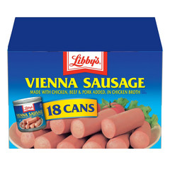 2 Pack – Libby’s Vienna Sausage (4.6 oz., 18 pack.) FRESH Convenient Packaging