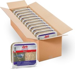 Lyric Delite High Protein Wild Bird Seed Suet Cakes for Wild Birds, 12 oz. (12 P