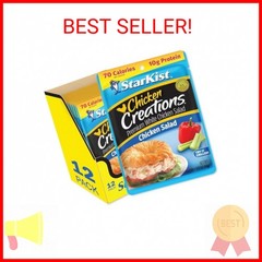 StarKist Chicken Creations, Chicken Salad, 2.6 oz Pouch (Pack of 12)