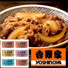 Yoshinoya Beef bowl canned food etc 6 can set【吉野家 牛丼缶詰等 6缶セット】