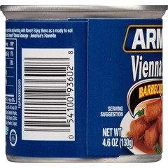 BBQ Flavored Ready to Eat Canned Vienna Sausage 7g Protein