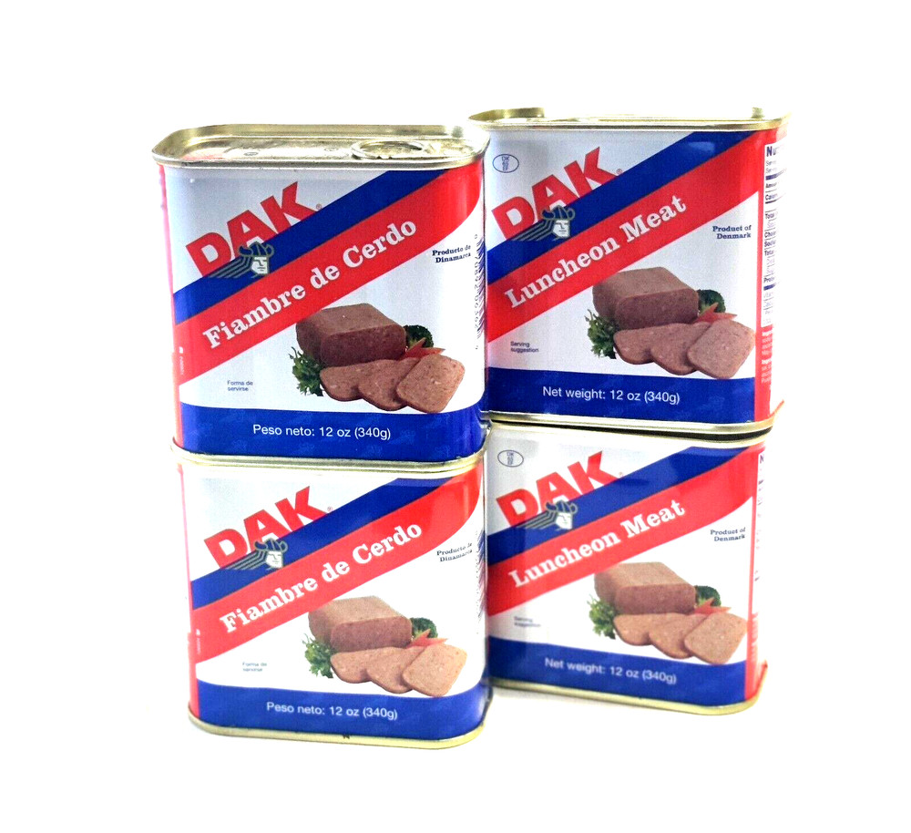 Dak Luncheon Meat 4 Fiambre Cerdo Jamonilla Sandwich Spread Spanish Cooking Dish