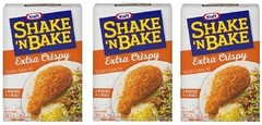 Shake’n Bake Extra Crispy Seasoned Coating Mix 3 Box Pack