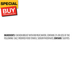 , Premium Chunk Chicken Breast, 10 Oz (Pack of 6)