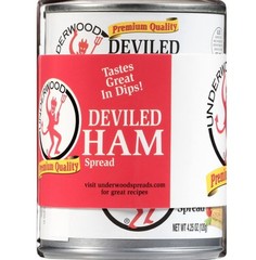 Underwood Deviled Ham Spread, 4.25 oz, 4 Count Cans – Free Shipping