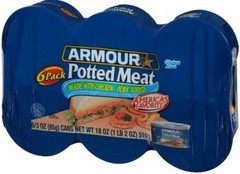 (Pack Of 1) Potted Meat 6 ct / 3 oz.