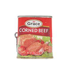 Grace corned beef 340g (12oz per tin) – 3 packs/units