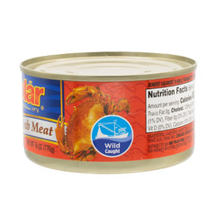 MW Polar Salad Crab Meat, Minced, Perfect for Dips, Ceviche, Sushi, 5 Oz (Pack o
