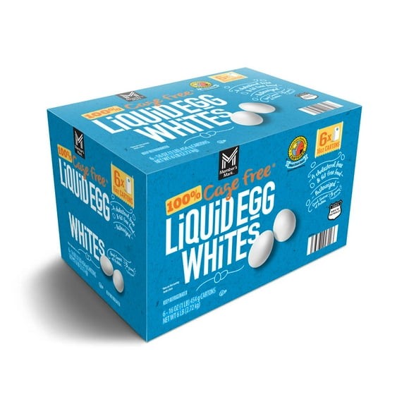 Member’s Mark Cage-Free Liquid Egg Whites 16 oz., 6 pk.