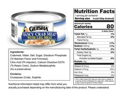 Geisha Crabmeat 6.0 oz (Pack of 12)