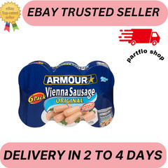 Armour Original Vienna Sausage, Original, 4.6 oz Can, 6 Count