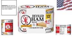 Savory Deviled Ham Spread, 4.25 Ounce (4 Pack) – Ideal for Dips & Sandwiches