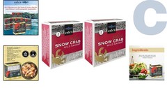 Ready-to-Eat Wild-Caught Snow Crab Meat – 5.3 oz Can, Perfect for Salads & Dips