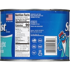 Chunk Light Tuna in Water Jumbo Can High Protein Dolphin Safe Shelf Stable New