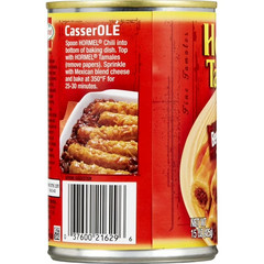 HORMEL Beef Tamales in Chili Sauce, Canned Tamales, Shelf-Stable, 15 oz Steel.
