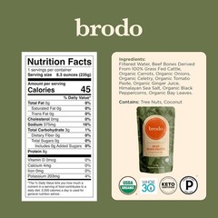 Brodo Classic Variety Pack with Collagen & Protein, 25 Ounce (Pack of 4)
