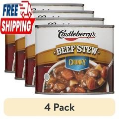 (4 pack) Castleberry’s Chunky Beef Stew, 20 oz Can