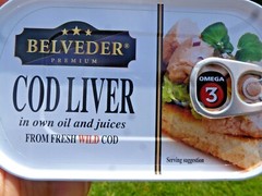 Cod Liver In Oil by Belveder Premium Fresh Wild Caught 4.2 oz. Exp. 10-2026 USA