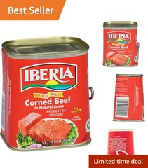 Delicious 12 oz Corned Beef in Natural Juices – Gluten-Free & Versatile