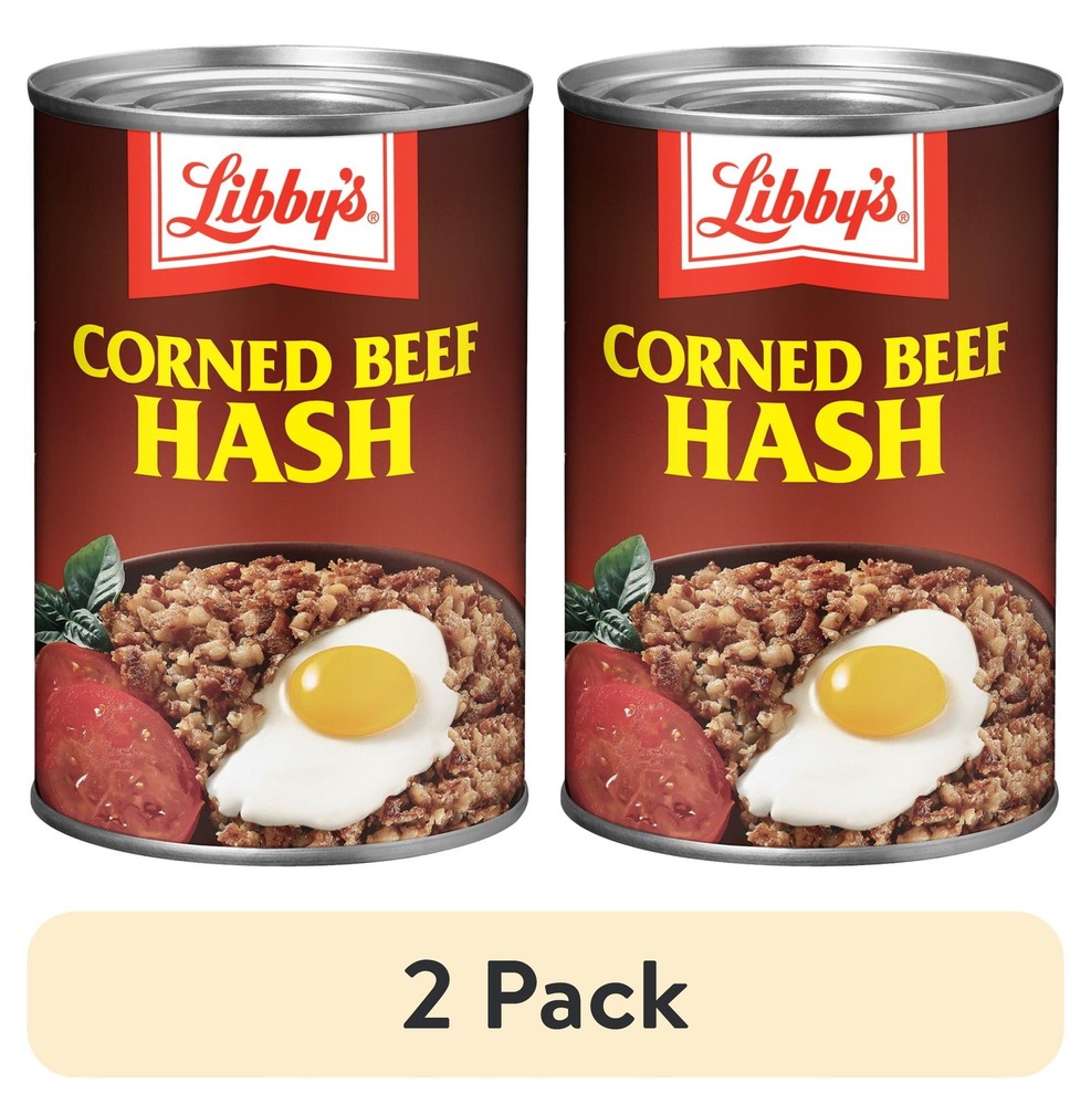 Canned Corned Beef Hash High Protein 37g Per Serving 15 oz 2 Pack