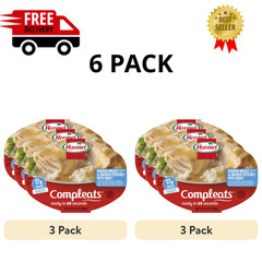HORMEL COMPLEATS Chicken Breast Gravy Mashed Potatoes 10oz 6 Pack
