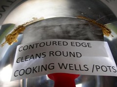CONTOURED CRUMB LINE SCRAPING TOOL STAINLESS, USE WITH ANY BROASTER FRYER