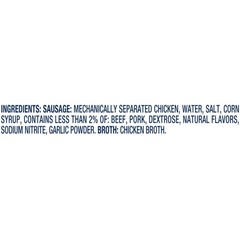 (3 pack) Sausage, Original Flavor, 7g Protein Per Serving, 4.6 oz (Pack of 6)