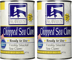 Chopped Sea Clams 2/51 Oz. Basic pack