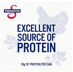 Swanson 25% Less Sodium Chicken Breast 🥪 12.5 OZ Can (Pack of 3)