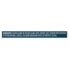Chopped Ocean Clams, 51oz can,100% Fat free and contains no MSG,NEW