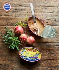 Tuna in Olive Oil 3.95 Ounce Pack Ortiz White Fresh Tender Slices Spanish Wild