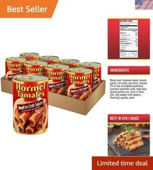 Delicious Ready-to-Eat Beef Tamales 8-Pack – Flavorful, Protein-Rich Treat