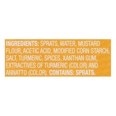 Sardines in Mustard, Sauce 3.75 Oz, Tin (Pack of 12) – Wild, Caught Gluten Free
