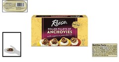 Pack of 10 Rolled Anchovies in Olive Oil – 2 Ounce Tins for Gourmet Cooking