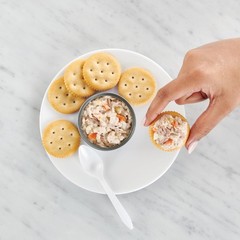 SnackToGo Ready to Eat Meals Tuna Salad Kit, 3.6 oz 12 Pack Classic Tuna Sala…