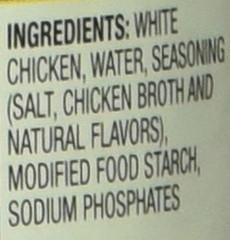 Premium White Chicken in Water, High Protein Food, Keto Food and Snacks, Glut…