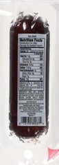 Natural Hardwood Smoked Beef Summer Sausage, 100% Beef, Gluten-Free Snack