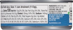 Low Sodium Albacore Tuna in Water, 5 oz Can Pack of 12 – High Protein,