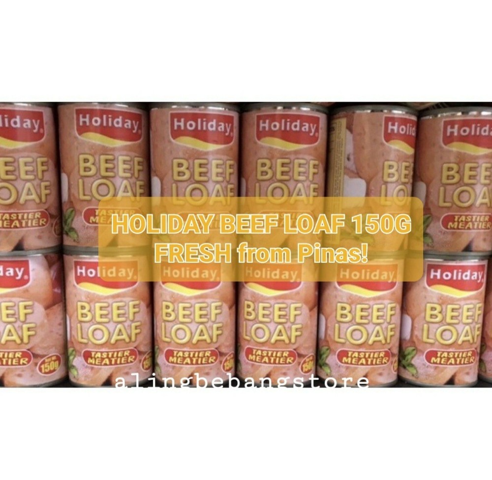 10 Cans of HOLIDAY Beef Loaf 150g Fresh from Pinas! Expiration 12/2024
