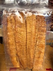 10x Crushed Dried Squid Fresh Crispy Seasoned Seafood Snack Sweet Spicy Fishery