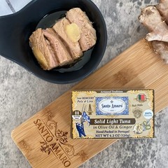 6 Flavor Variety Pole & Line Wild Tuna Fillets in Virgin Olive Oil from PORTUGAL