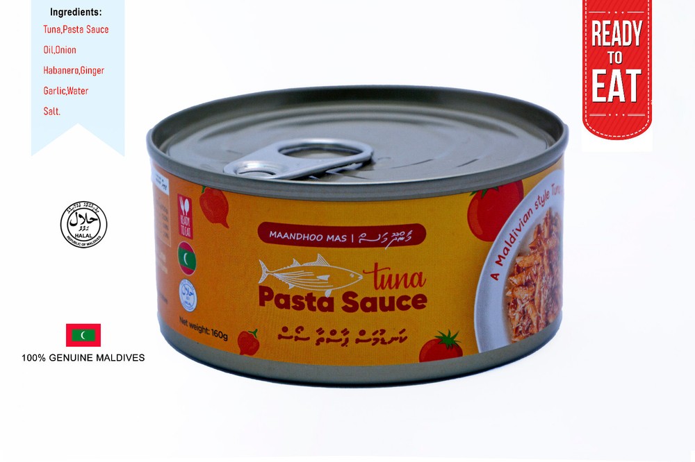6 x Tuna Pasta Sauce Can Fish 5.6oz 160g Maldives