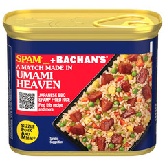 Spam Bachan’s Japanese BBQ Sauce Luncheon Meat 12 oz ( Pack of 4 )~11/2028