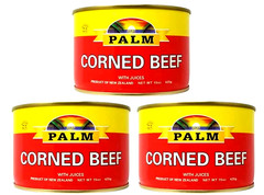 Palm Corned Beef with Juices 15 oz ( Pack of 3 )~04/2029